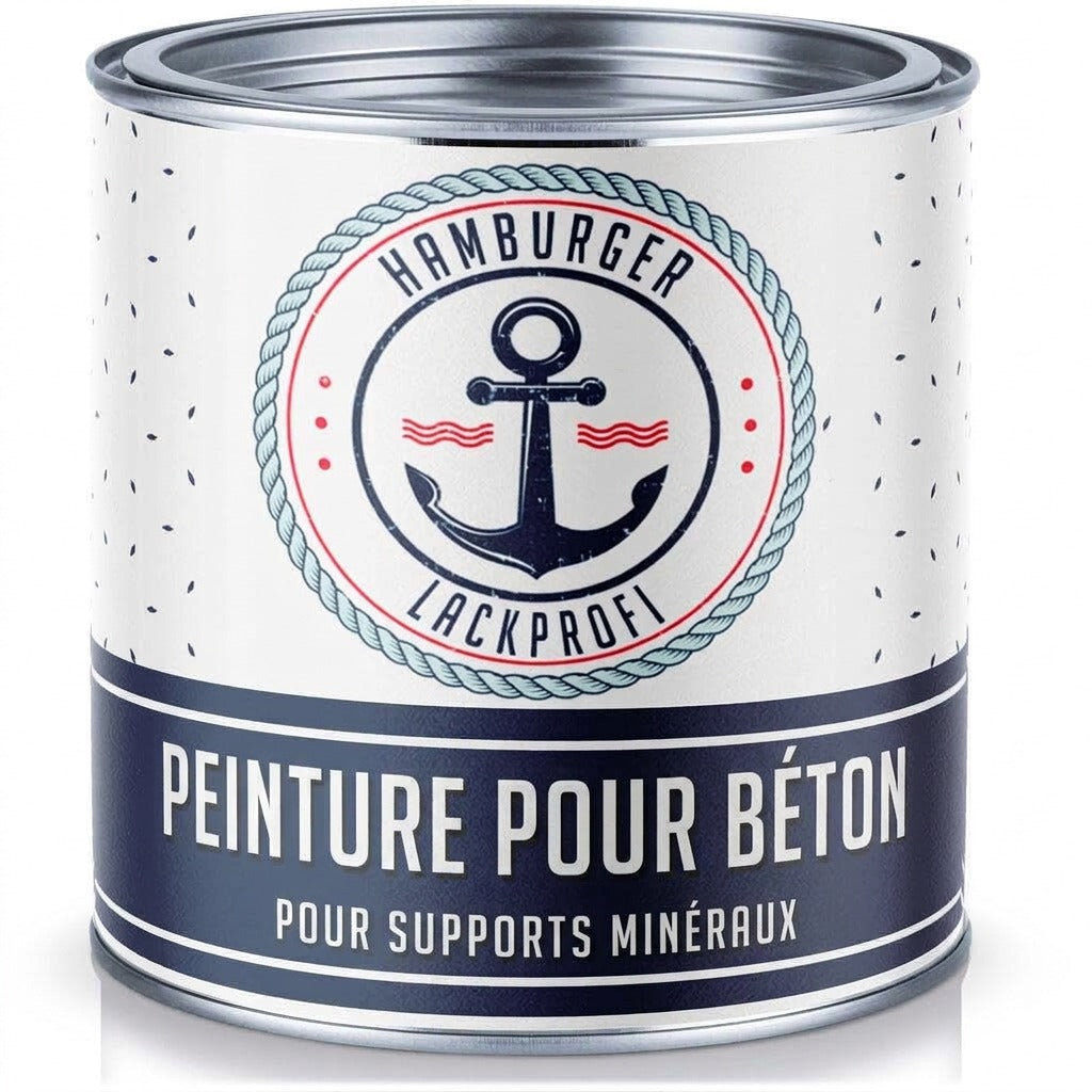 Hamburger Lack-Profi Betonmaling Zinkgul RAL 1018 - højdækkende facademaling - Hamburger Lack-Profi