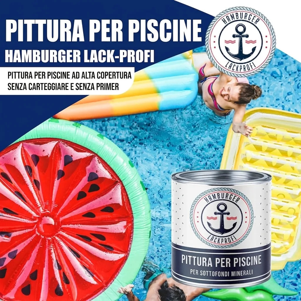Poolmaling Rødorange RAL 2001 - stærkt dækkende poolmaling fra Hamburger Lack-Profi, Billede 16