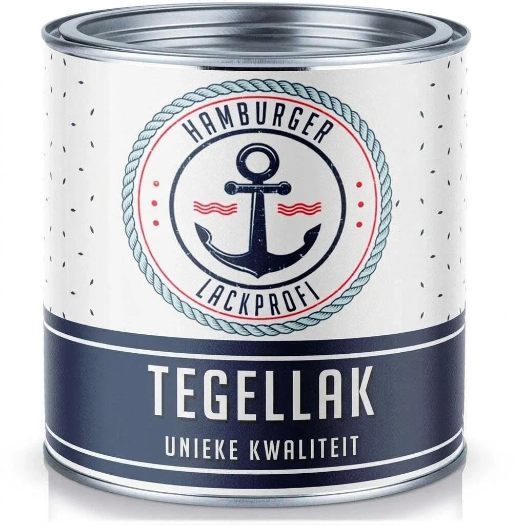 Hamburger Lack-Profi Fliesenlack Oxidrot RAL 3009- hochdeckende Fliesenfarbe Rot - Hamburger Lack-Profi