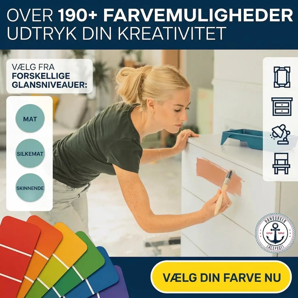 Möbelfarbe ohne Schleifen RAL 7047 Telegrau 4 - Möbellack Hamburger Lack-Profi - Hamburger Lack-Profi