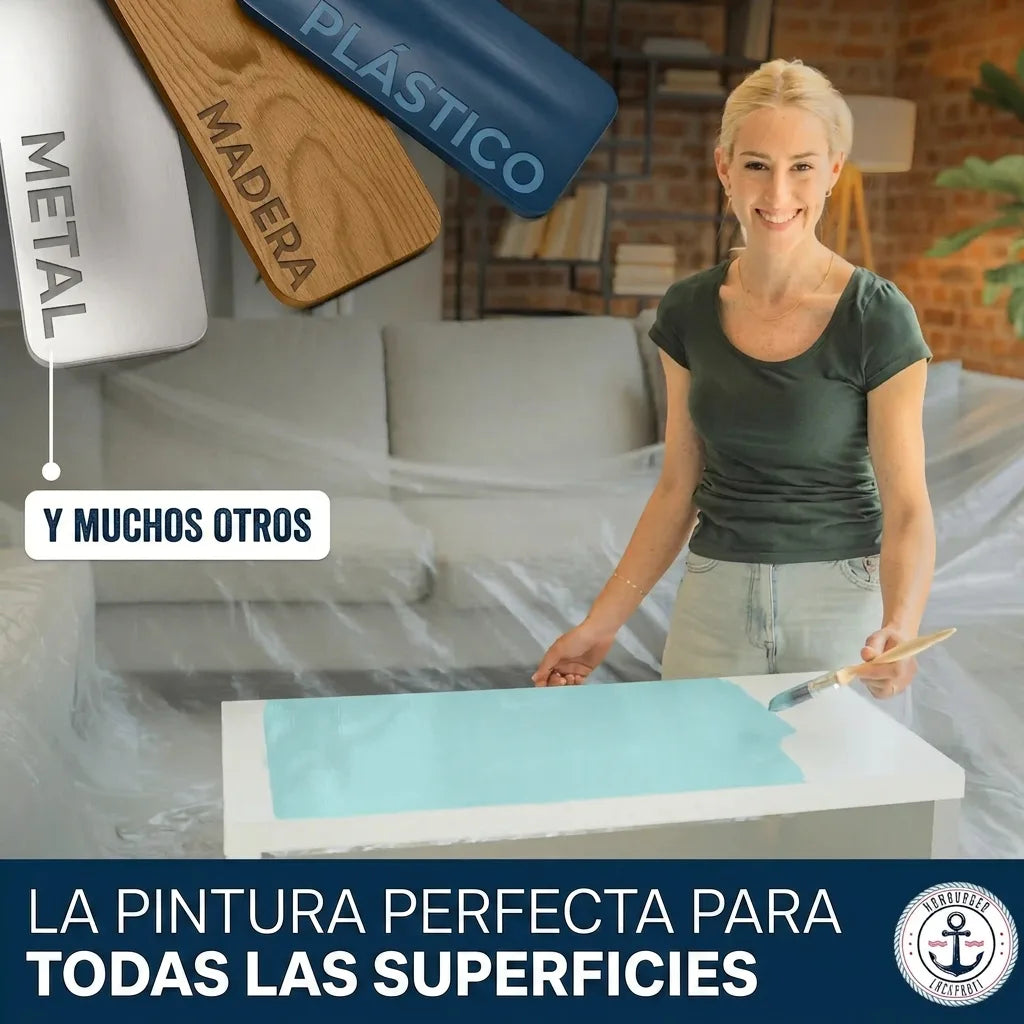 Møbelmaling uden slibning RAL 7043 Trafikgrå B - Møbellak Hamburger Lack-Profi