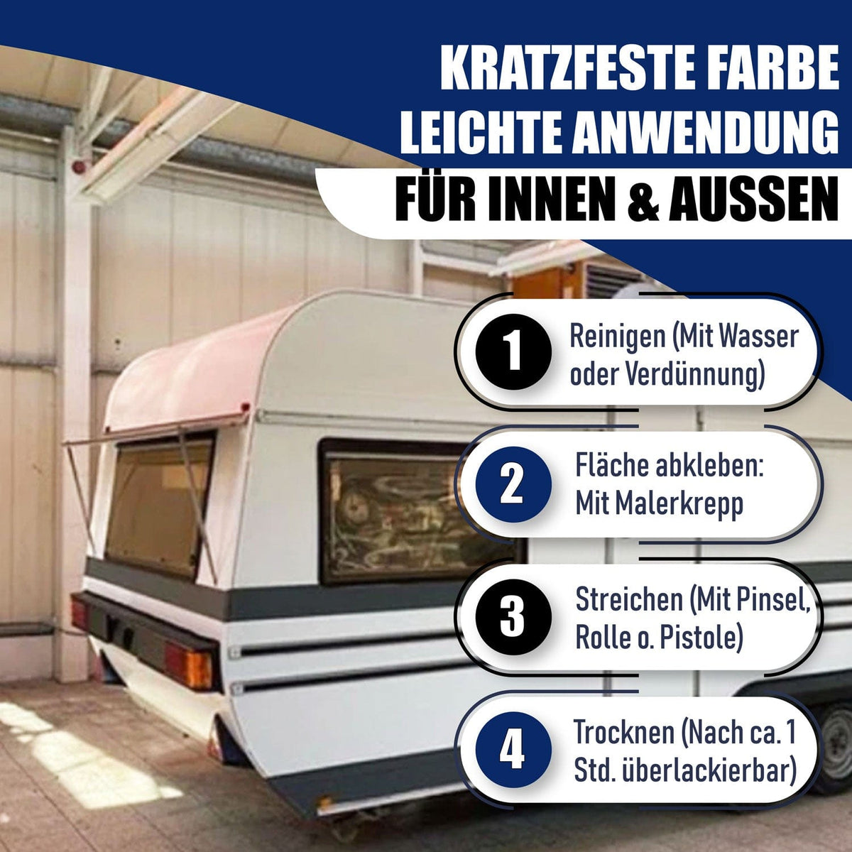2K Bilmaling Egerngrå RAL 7000 - høj dækkeevne & rustbeskyttende Hamburger Lack-Profi