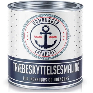 PU træbeskyttelsesmaling RAL 7035 Lysegrå - Vejrbestandig maling - Hamburger Lack-Profi
