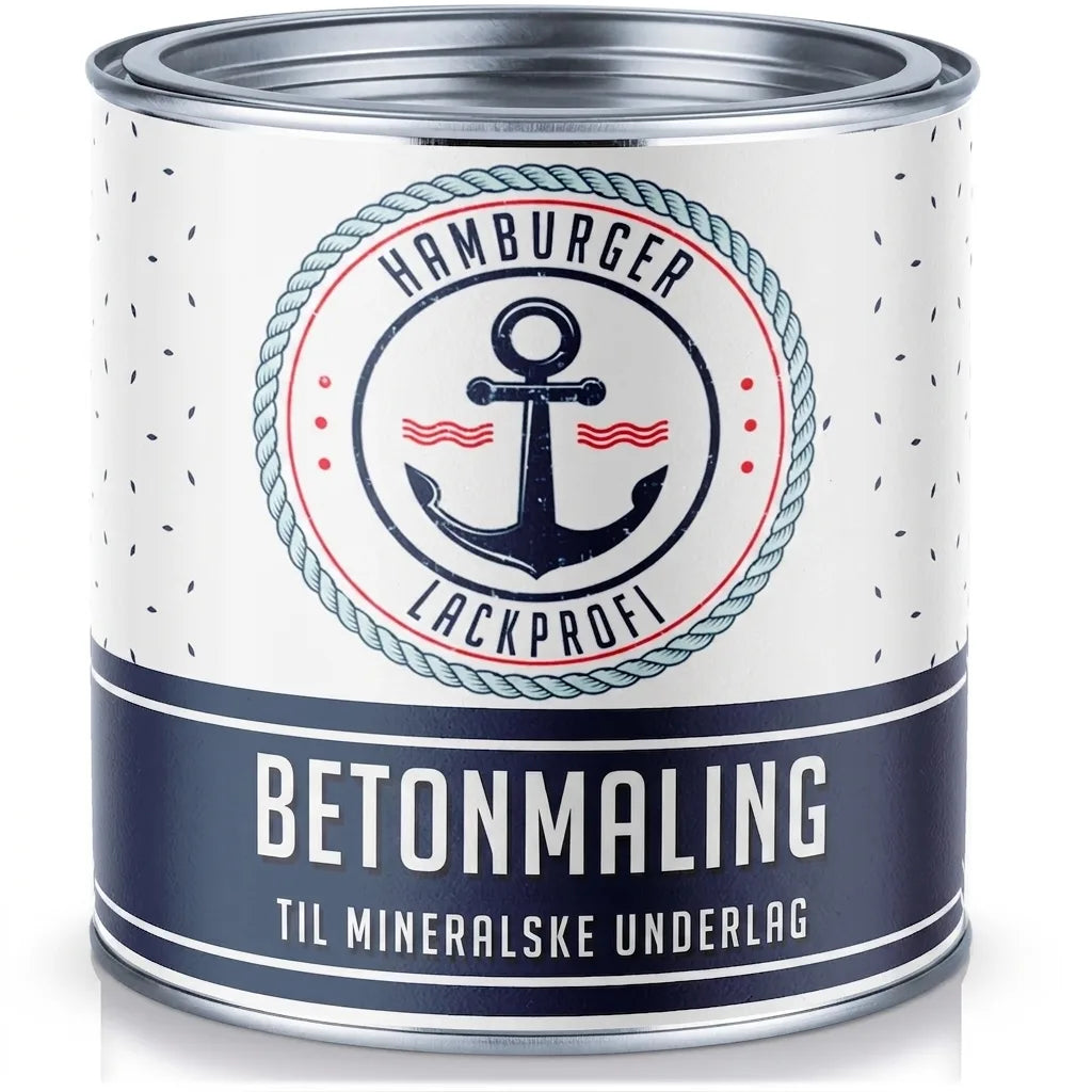 Hamburger Lack-Profi Betonmaling Smaragdgrøn RAL 6001 - højdækkende facademaling Hamburger Lack-Profi