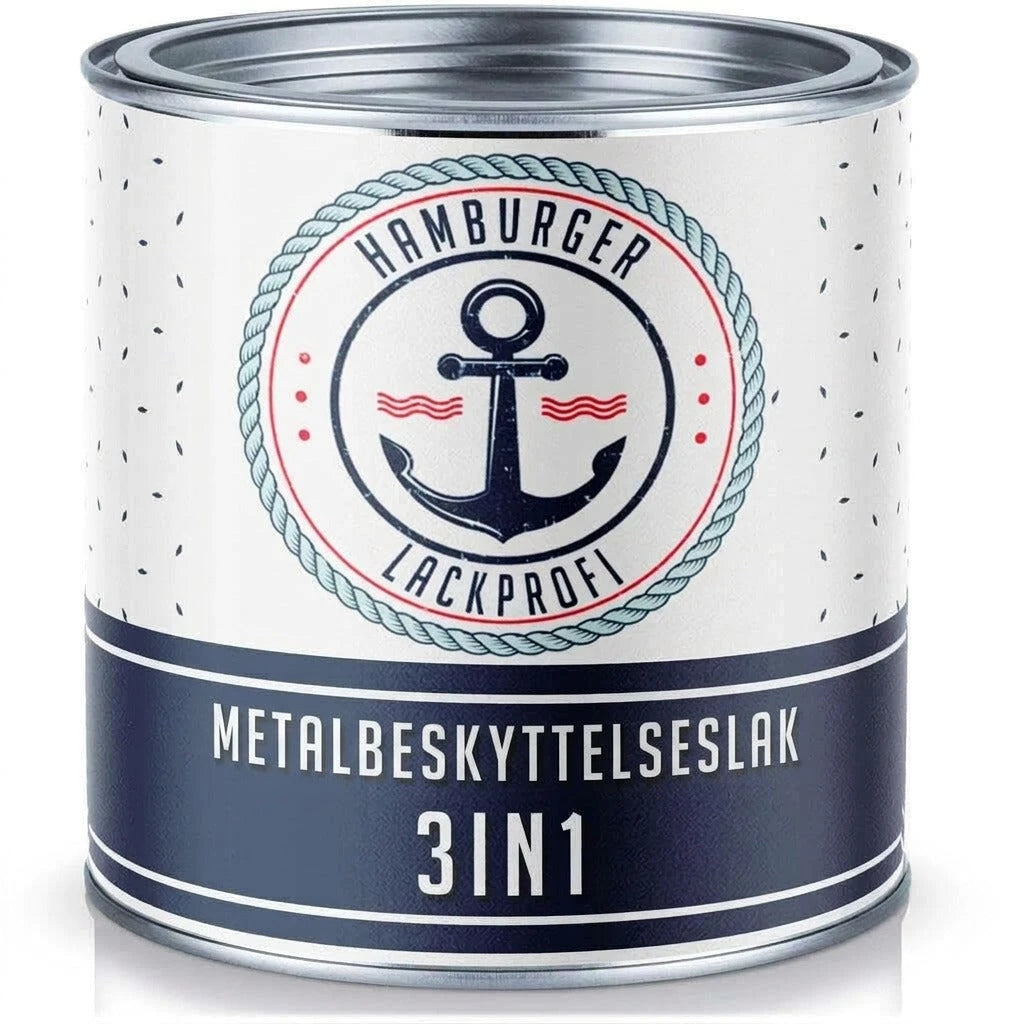 3 i 1 Koralrød RAL 3016 - Rustbeskyttelse - Hamburger Lack-Profi, Billede 11
