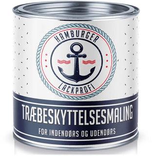 PU Træbeskyttelsesmaling RAL 6037 Ren grøn - Vejrbestandig maling - Hamburger Lack-Profi