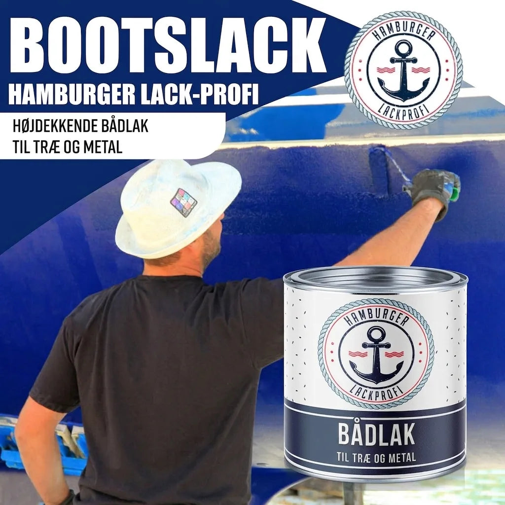 Bådlak Græsgrøn RAL 6010 Hamburger Lack-Profi