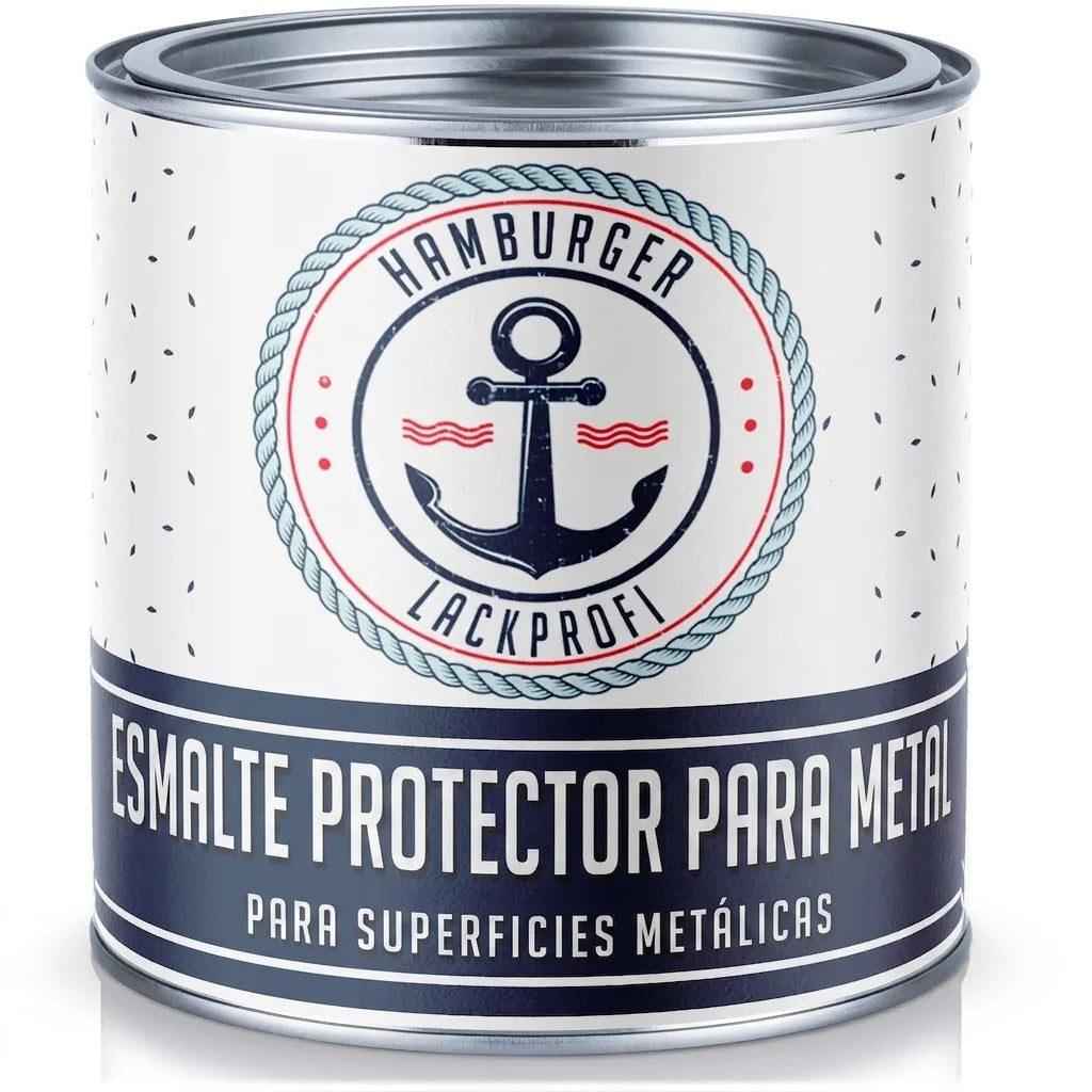 Metalbeskyttelseslak Brungrøn RAL 6008 - slidstærk & stødsikker - Hamburger Lack-Profi, Billede 10