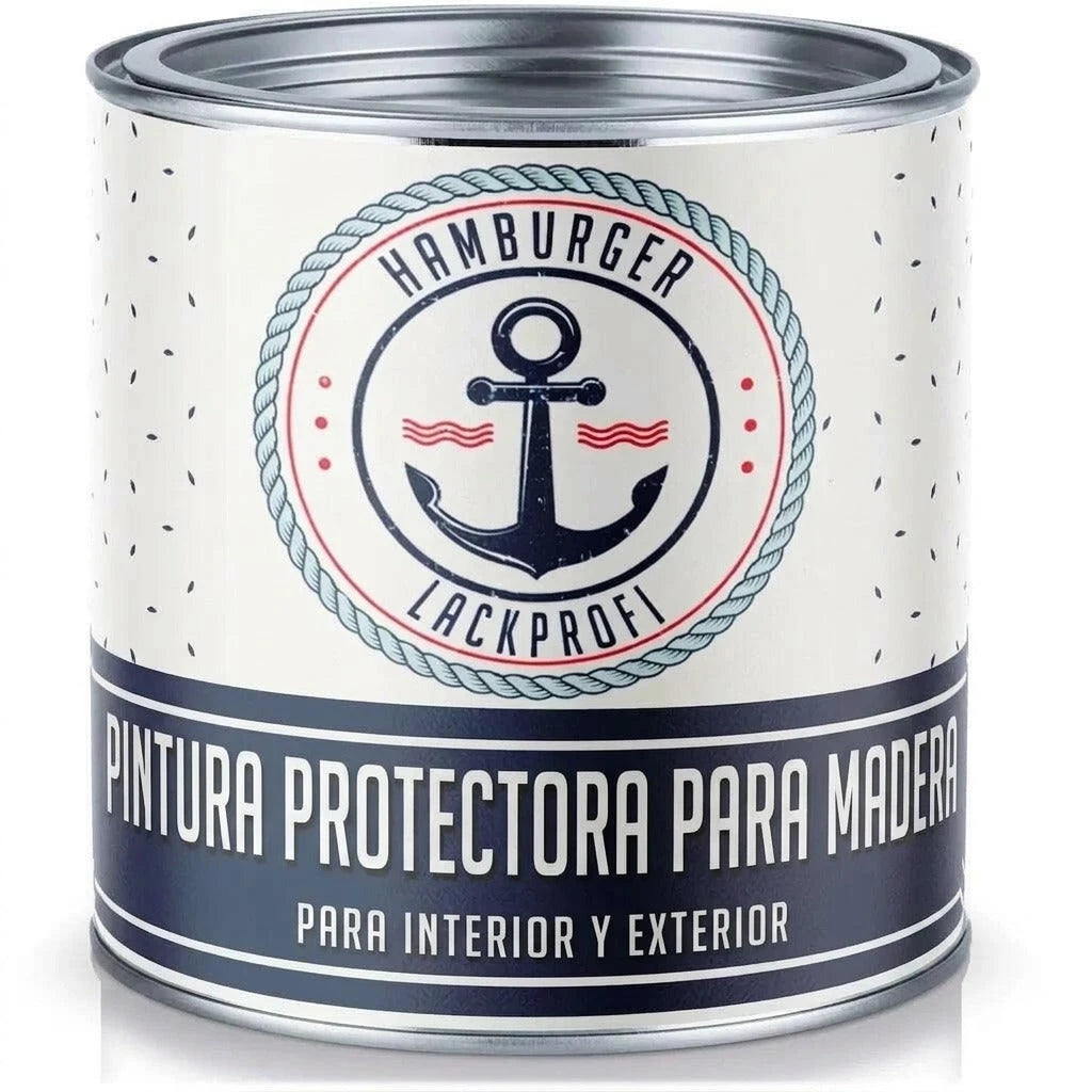 PU Holzschutzfarbe RAL 7006 Beigegrau - Wetterschutzfarbe - Hamburger Lack-Profi