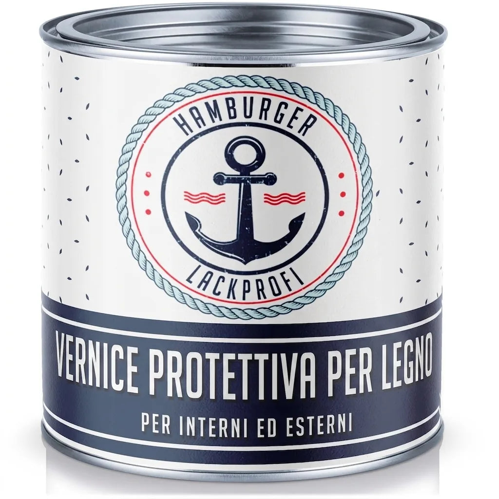 PU Holzschutzfarbe RAL 3011 Braunrot - Wetterschutzfarbe - Hamburger Lack-Profi