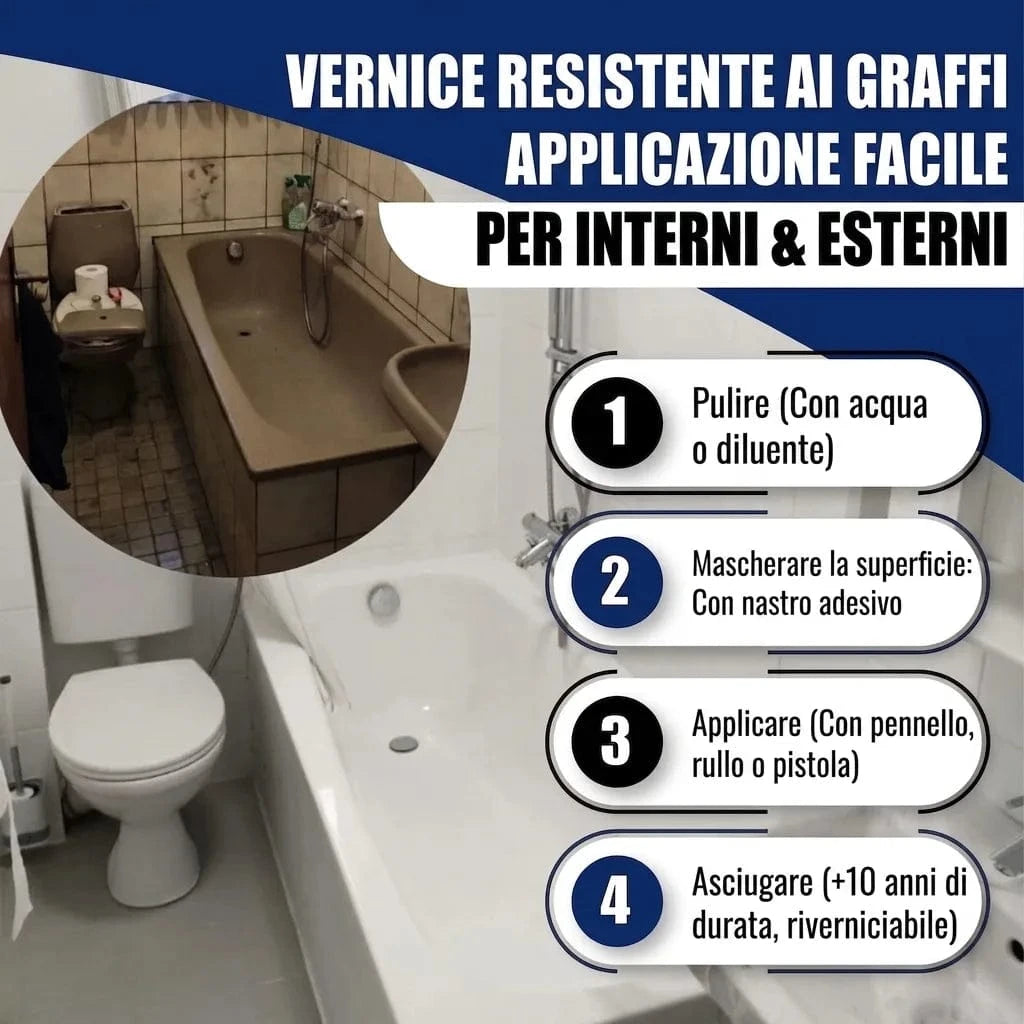 Hamburger Lack-Profi Badewannenlack Hamburger Lack-Profi 2K Badewannenlack Ultramarinblau RAL 5002 - Glänzend / Seidenmatt / Matt