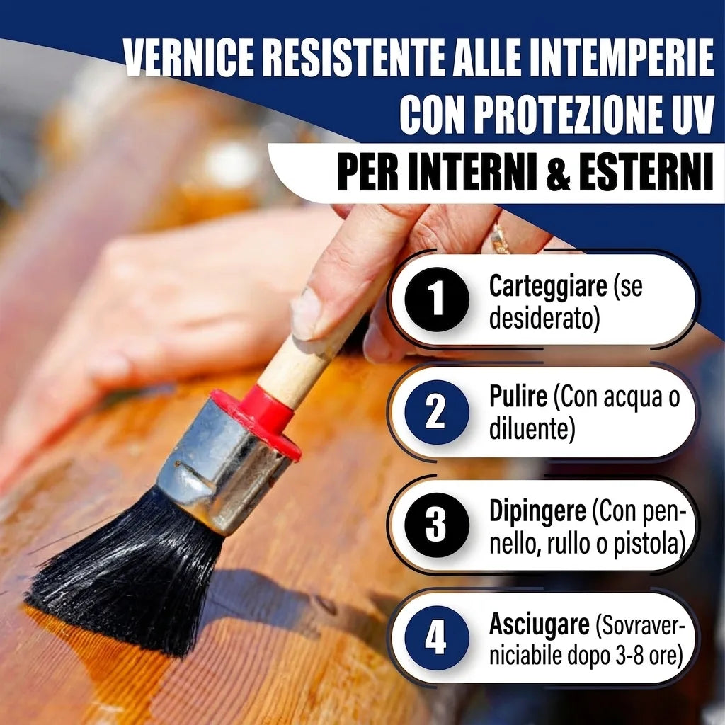 Bådlak Rødbrun RAL 8012 Hamburger Lack-Profi, Billede 24