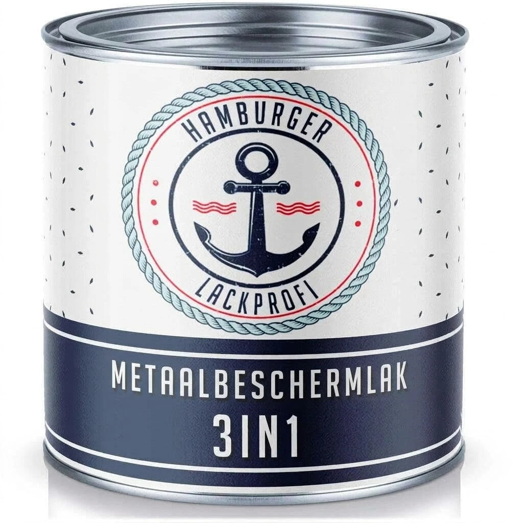 3 i 1 Koralrød RAL 3016 - Rustbeskyttelse - Hamburger Lack-Profi, Billede 6