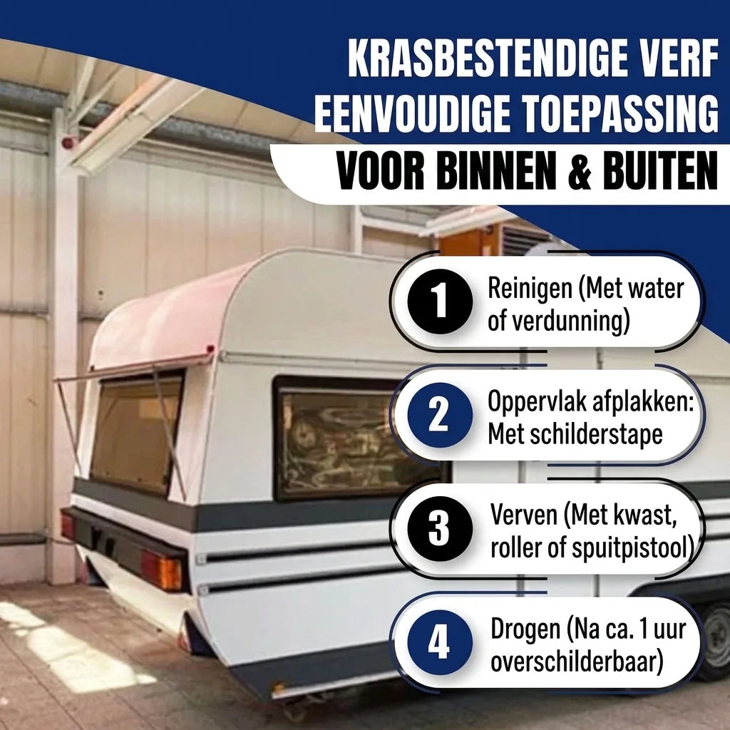 2K Billak Kastanjebrun RAL 8015 - høj dækkeevne & rustbeskyttende fra Hamburger Lack-Profi, Billede 25