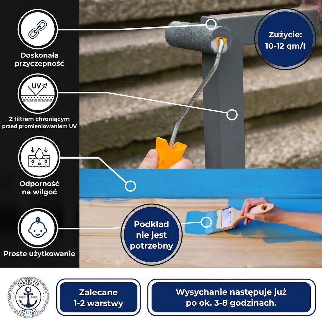 Hamburger Lack-Profi Buntlack Currygelb RAL 1027 - Robuster Kunstharzlack - Hamburger Lack-Profi