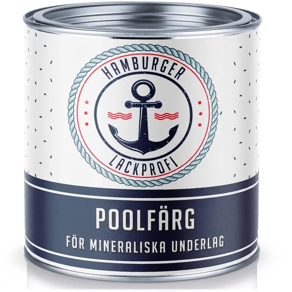 Poolmaling i Antracitgrå RAL 7016 til svømmebassin med malersæt (X300) - Hamburger Lack-Profi, Billede 21