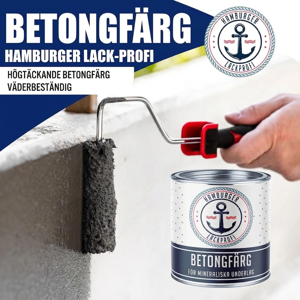 Hamburger Lack-Profi Betonmaling Rødviolet RAL 4002 - højdækkende facademaling - Hamburger Lack-Profi