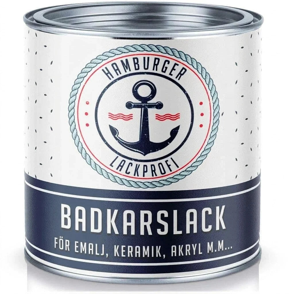 2K Badekarslak Støvgrå RAL 7037 - Blank / Silkemat / Mat Hamburger Lack-Profi