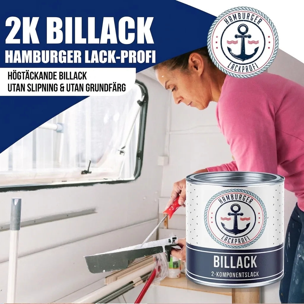 2K Bilmaling Beige RAL 1001 - høj dækkeevne & rustbeskyttende Hamburger Lack-Profi