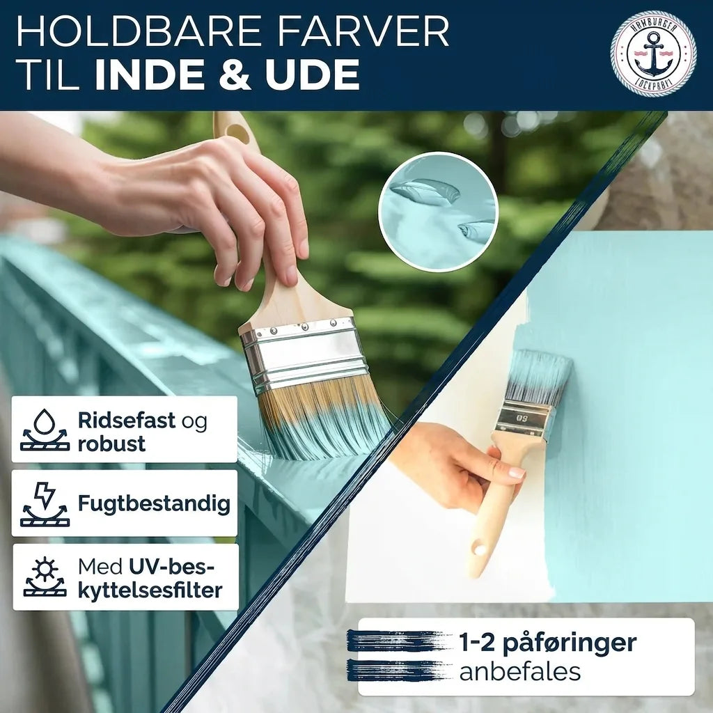 Möbelfarbe ohne Schleifen RAL 6029 Minzgrün - Möbellack Hamburger Lack-Profi - Hamburger Lack-Profi