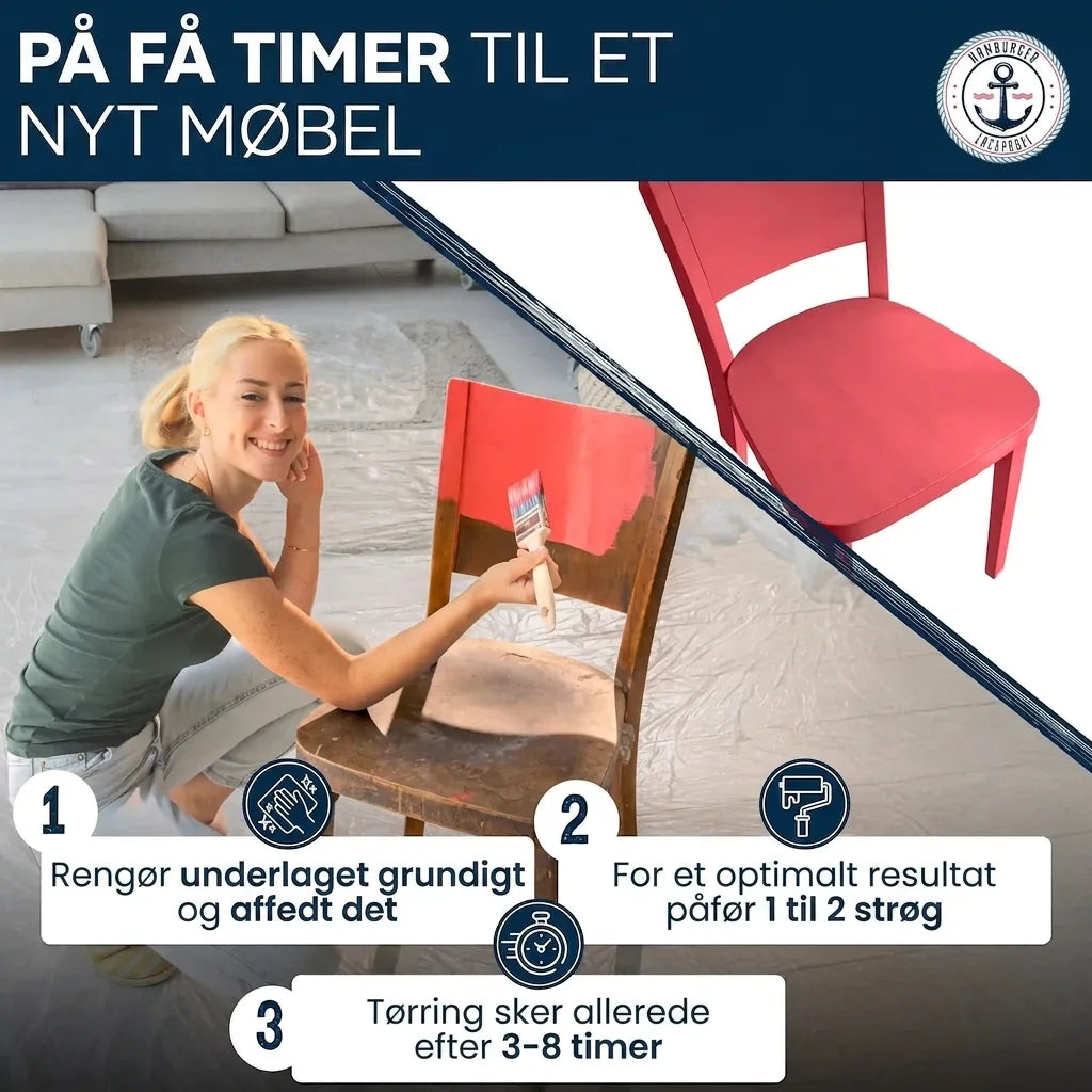 Möbelfarbe ohne Schleifen RAL 7036 Platingrau - Möbellack Hamburger Lack-Profi - Hamburger Lack-Profi