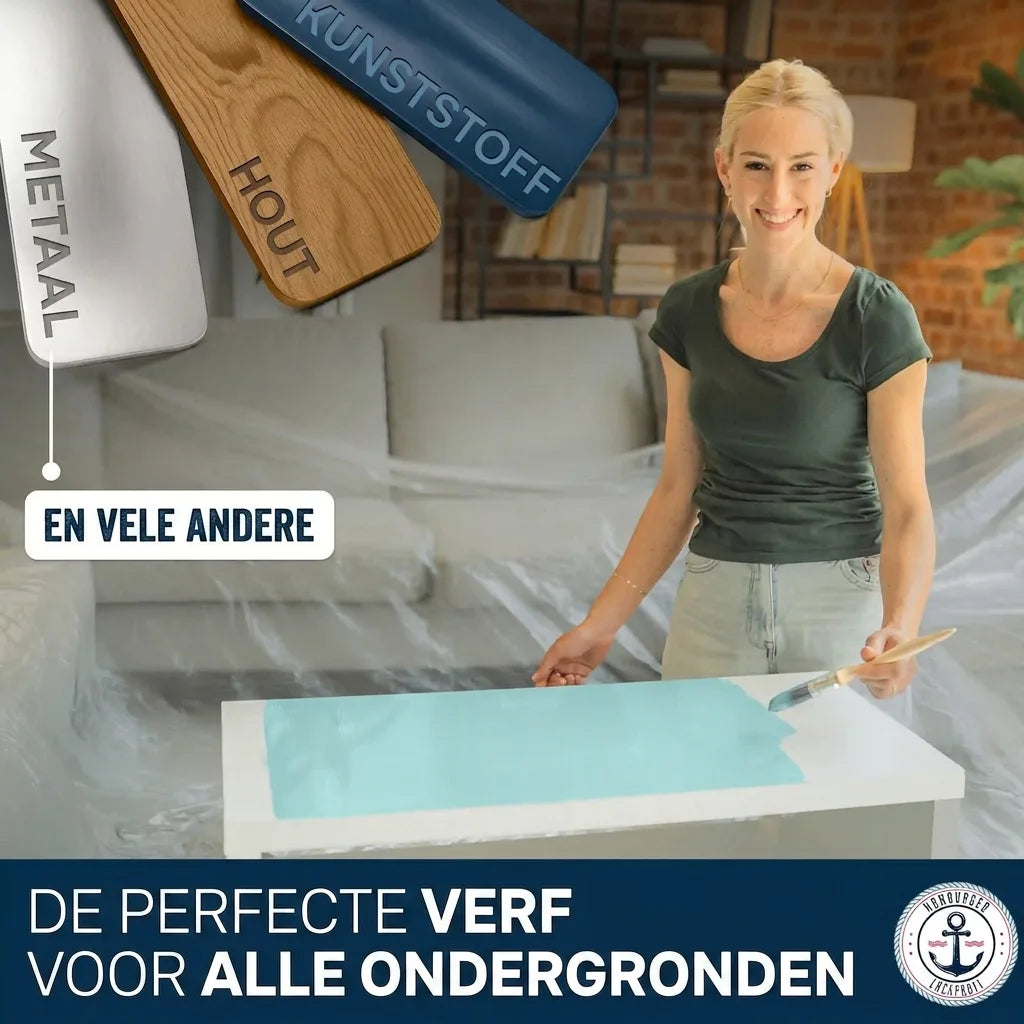 Møbelmaling uden slibning RAL 8024 Beigebrun - Møbellak Hamburger Lack-Profi